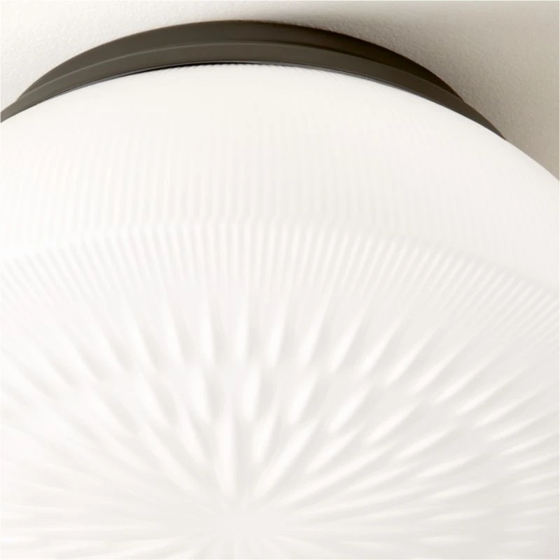 Dufrene Matte Black Flush Mount Light 5 Dufrene Matte Black Flush Mount Light - Image 3