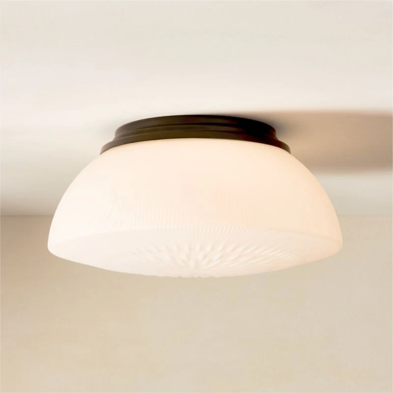 Dufrene Matte Black Flush Mount Light 4 Dufrene Matte Black Flush Mount Light - Image 2