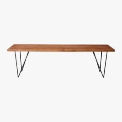 Dylan 36"x104" Medium Acacia Dining Table 11 Dylan 36"x104" Medium Acacia Dining Table -Cb2 DylanDineTbl104X36inF18