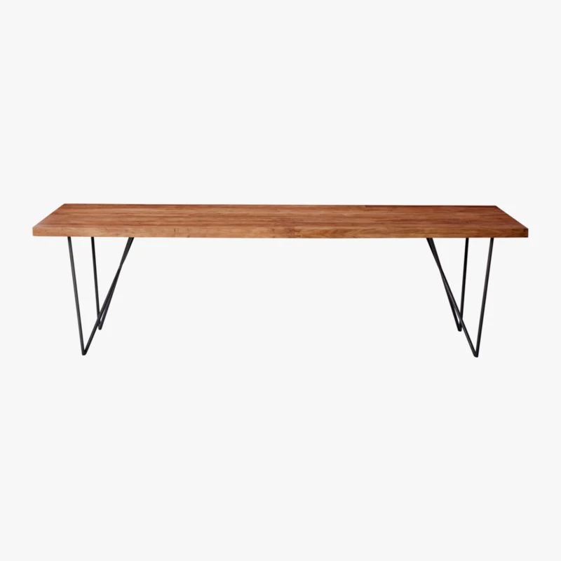Dylan 36"x104" Medium Acacia Dining Table 5 Dylan 36"x104" Medium Acacia Dining Table - Image 3