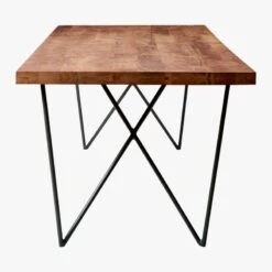 Dylan 36"x104" Medium Acacia Dining Table 13 Dylan 36"x104" Medium Acacia Dining Table -Cb2 DylanDineTbl104X36inSDF18