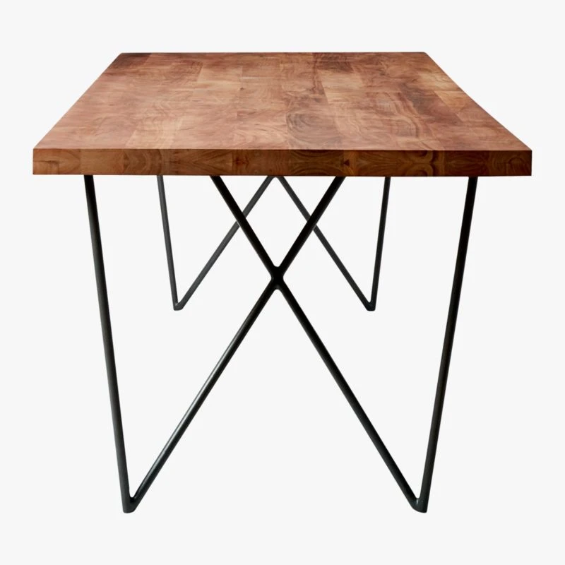 Dylan 36"x104" Medium Acacia Dining Table 7 Dylan 36"x104" Medium Acacia Dining Table - Image 5