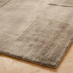 Eleyne Handloomed TENCEL™ Lyocell Coco Brown Area Rug 5'x8' -Cb2 EleyneHdldTclCocoRug8x10AVSHF23