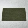 En Pointe Organic Cotton Green Bath Mat 24"x36" -Cb2 EnPointeGrnOrgBathMatSHF23