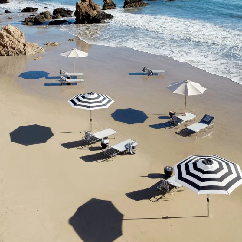 Enzo Natural Sunbrella Outdoor Sling Sun Lounger 4 Enzo Natural Sunbrella Outdoor Sling Sun Lounger - Image 2