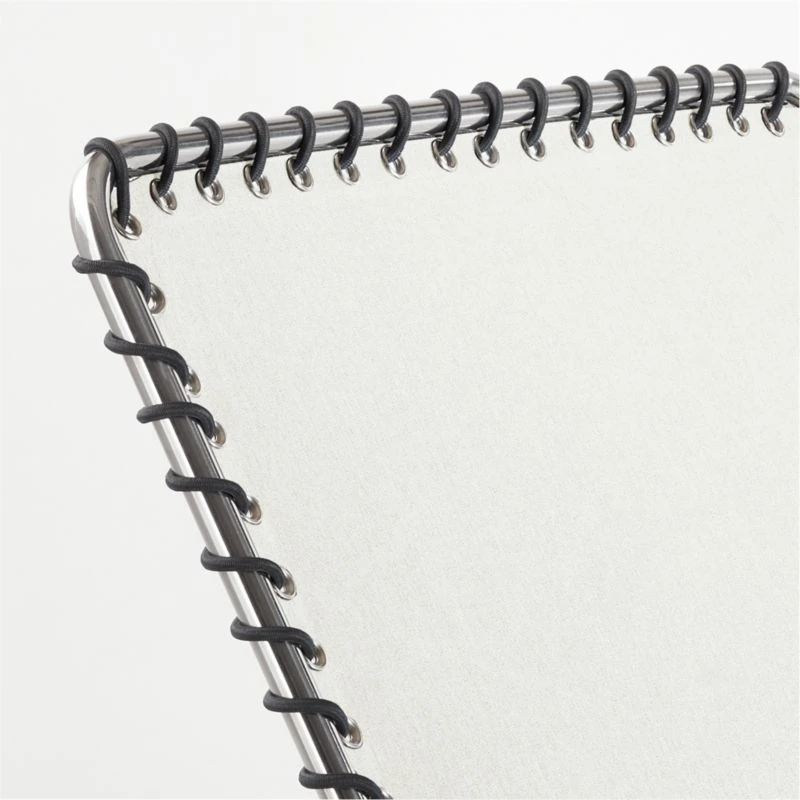 Enzo Natural Sunbrella Outdoor Sling Sun Lounger 9 Enzo Natural Sunbrella Outdoor Sling Sun Lounger - Image 7