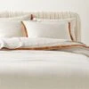 Border EUROPEAN FLAX™-Certified Linen Duvet Cover And Pillow Shams -Cb2 EuroFlxLnFlxNCprBDvtCvrSHS23