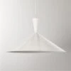 Exposior White Pendant Light Model 018 24.75" -Cb2 ExposiorWhitePendantSHS21