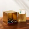 2-Piece Small Solid Brass Studio Storage Box Set -Cb2 FSSolidBrsStdioStrgBoxS2SmSHF17