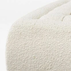 Fells Boucle Large Tufted Ottoman -Cb2 FellsTftdBclOttomanLrgAVSSF21