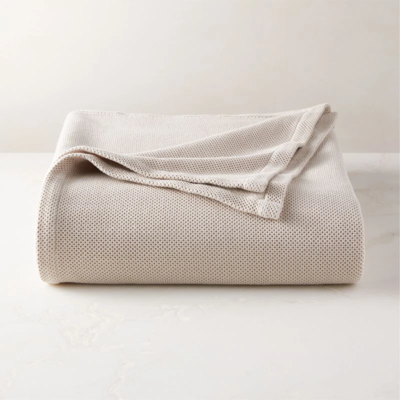 Forra Organic Cotton Natural Full/Queen Bed Blanket 4 Forra Organic Cotton Natural Full/Queen Bed Blanket - Image 2