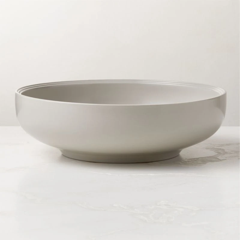Frette Grey Serving Bowl 3 Frette Grey Serving Bowl