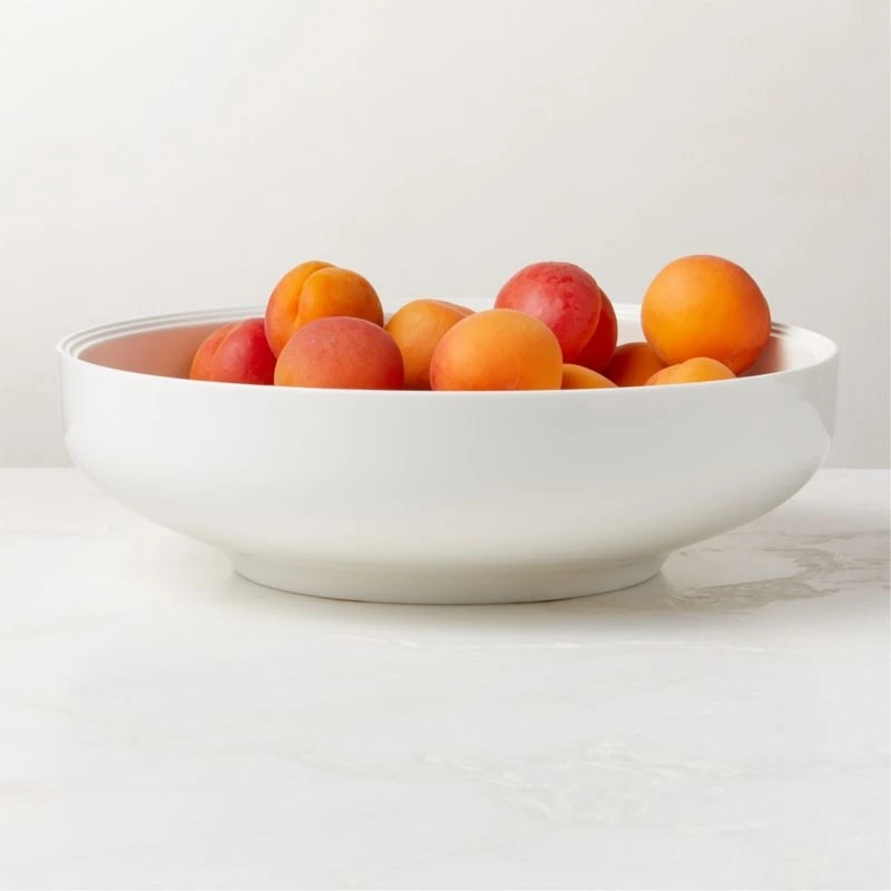 Frette Off-White Serving Bowl 4 Frette Off-White Serving Bowl - Image 2