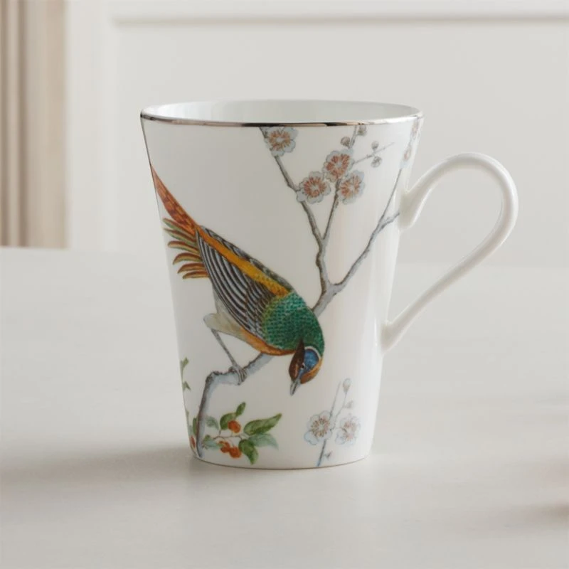 Chelsea Floral Fine China Coffee Mug 3 Chelsea Floral Fine China Coffee Mug