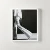 Gallery White Picture Frame 8"x10" -Cb2 GalleryFrameWht8x10UnmtdSHS23