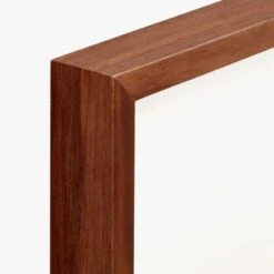 Gallery Walnut Picture Frame With White Mat 11"x14" 7 Gallery Walnut Picture Frame With White Mat 11"x14" -Cb2 GalleryFrm18X24WlntWhtMtAVF18