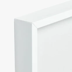 Gallery White Picture Frame With White Mat 5"x7" 7 Gallery White Picture Frame With White Mat 5"x7" -Cb2 GalleryFrm5X7WhtWhtMtAVF18