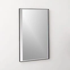 Graduate Black Rectangular Mirror 24"x36" -Cb2 GraduateRectBkMrr24X36inAVSHF21