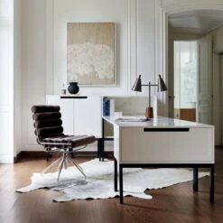 Grey Cowhide Area Rug 5'x8' -Cb2 GreyCowhideRugCumulusFeltJL21 1x1