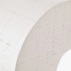 Horseshoe Ivory Lacquered Linen 46" Coffee Table 17 Horseshoe Ivory Lacquered Linen 46" Coffee Table -Cb2 HorseshoeIvryLcqdLnCffTblAVF19