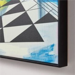 'I've Been Here All Along' Framed Acrylic Painting Reproduction By Alexandra Rose 37''x49'' -Cb2 IVeBnHereAllAlong37x49inAV2SHF22