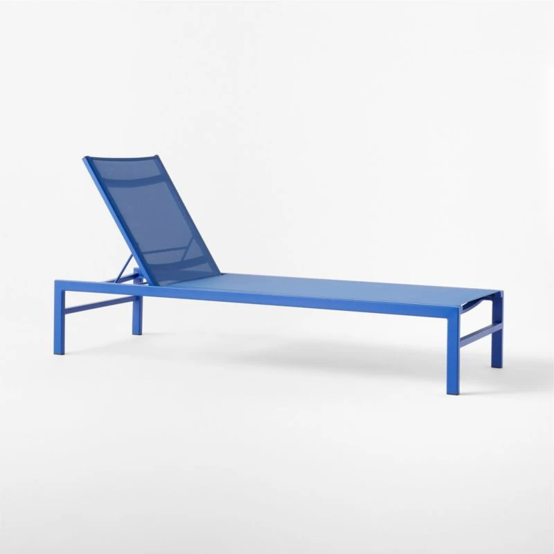 Idle Cobalt Sun Lounger 5 Idle Cobalt Sun Lounger - Image 3