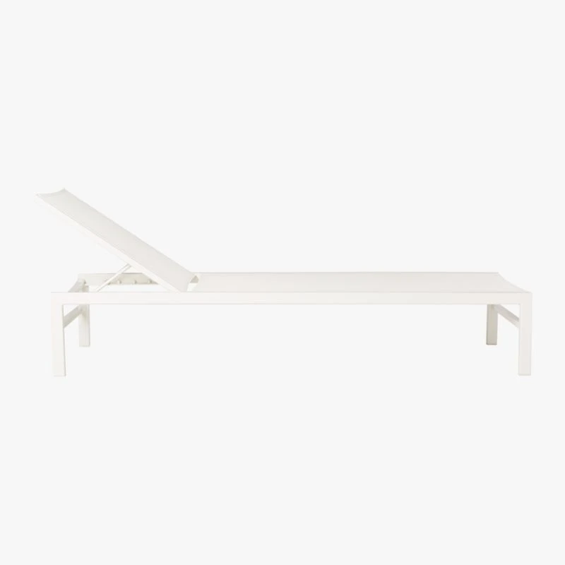 Idle White Outdoor Sun Lounger 8 Idle White Outdoor Sun Lounger - Image 6