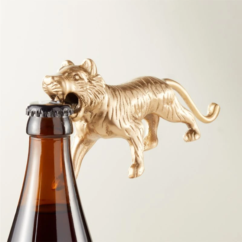 Imani Tiger Brass Bottle Opener 4 Imani Tiger Brass Bottle Opener - Image 2