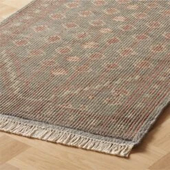 Inaz Hand-Knotted Natural Wool Runner Rug 2.5'x8' -Cb2 InazHdkdNZWlNatRnnr2p5x8ROS23