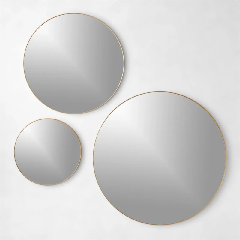 Infinity Brass Round Wall Mirror 48" 6 Infinity Brass Round Wall Mirror 48" - Image 4