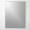 Infinity Rectangular Brass Wall Mirror 36"x48" 1 Infinity Rectangular Brass Wall Mirror 36"x48" -Cb2 InfinityBsRctWlMr36x48inSHS22