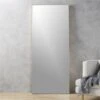 Infinity Standing Brass Floor Length Mirror 32"x76" -Cb2 InfinityFloorMirr32x76BrsSHF16