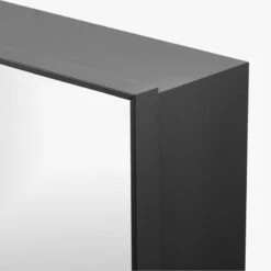 Infinity Black Medicine Cabinet 24"x36" -Cb2 InfinityRectBthCbLgBkAVS19