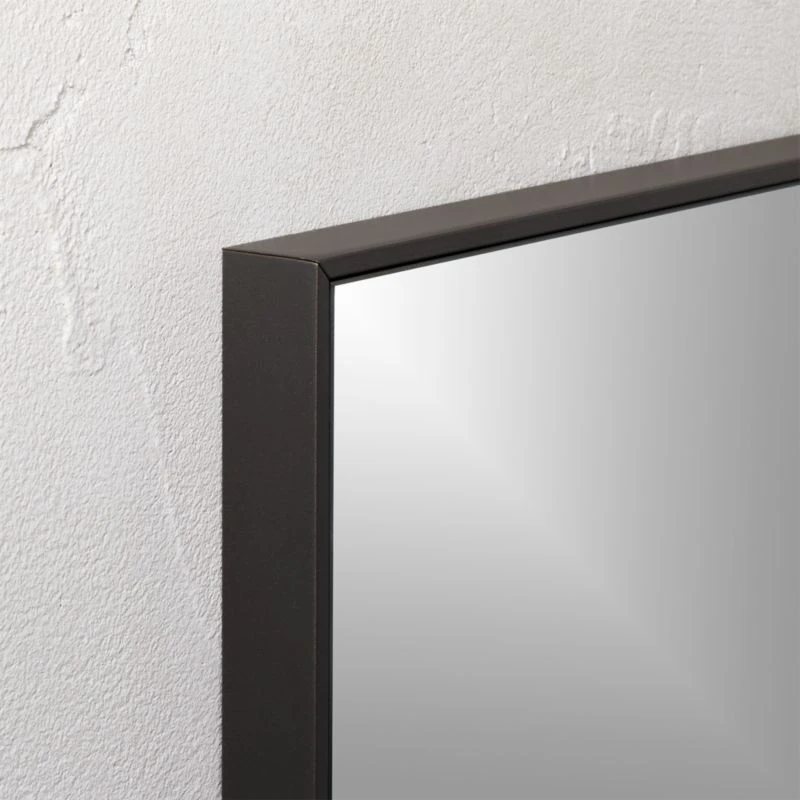Infinity Black Rectangular Wall Mirror 24"x36" 5 Infinity Black Rectangular Wall Mirror 24"x36" - Image 3