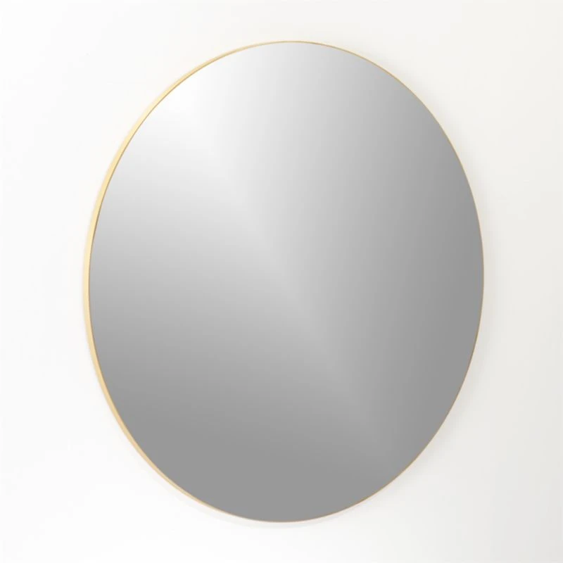Infinity Brass Round Wall Mirror 48" 4 Infinity Brass Round Wall Mirror 48" - Image 2