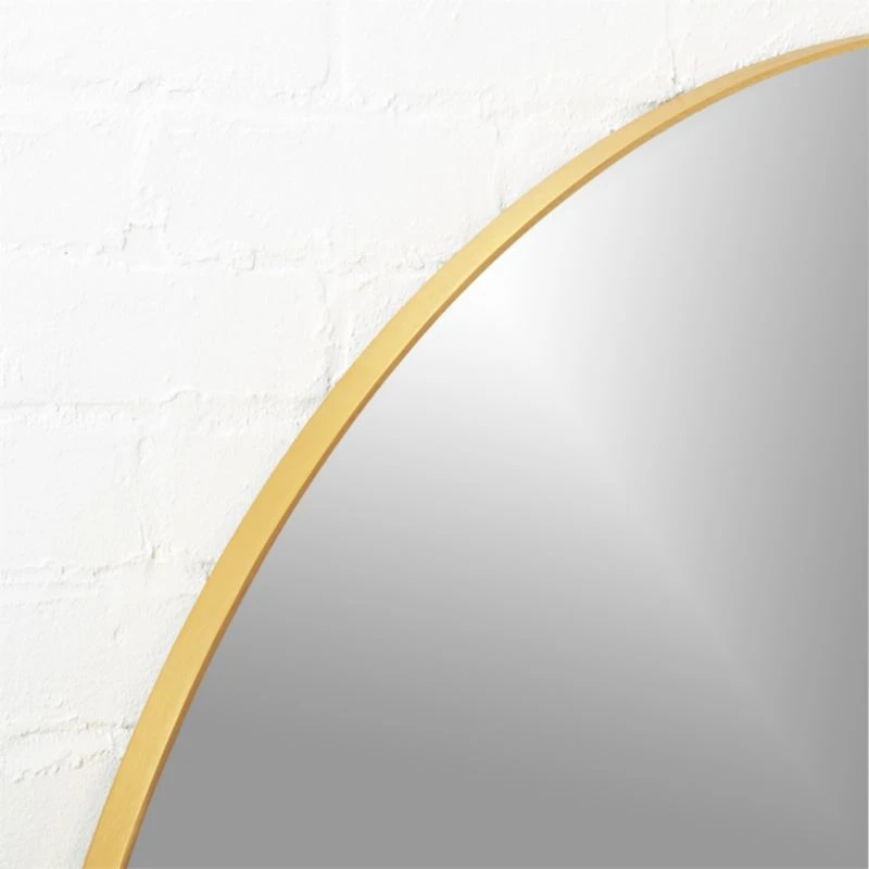 Infinity Brass Round Wall Mirror 48" 5 Infinity Brass Round Wall Mirror 48" - Image 3