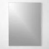 Infinity Rectangular Silver Wall Mirror 36"x48" -Cb2 InfinitySlRctWlMr36x48inSHS22