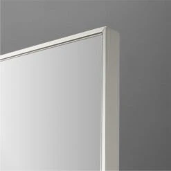 Infinity Standing Silver Floor Length Mirror 16"x69" -Cb2 InfinityStandingMirrorROF16