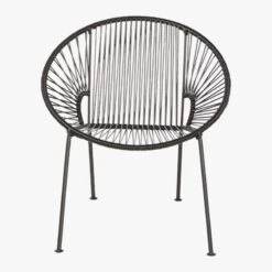 Ixtapa Black Outdoor Chair 11 Ixtapa Black Outdoor Chair -Cb2 IxtapaChairBlackSOS20