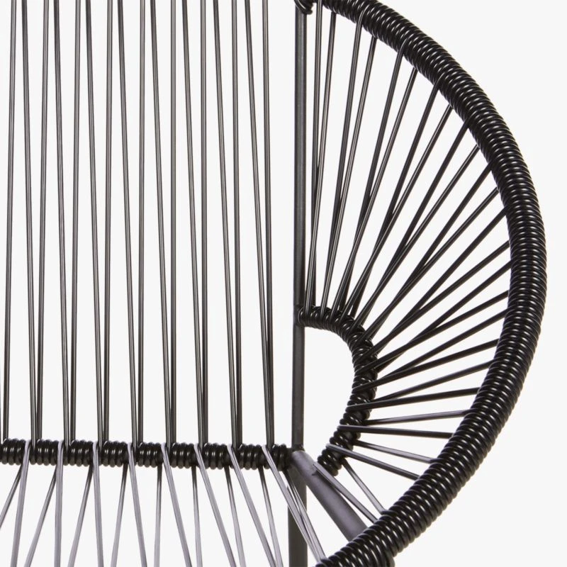 Ixtapa Black Outdoor Loveseat 9 Ixtapa Black Outdoor Loveseat - Image 7