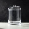 Snack Medium Glass Canister -Cb2 JFSnackGlassCanisterSmSHS20