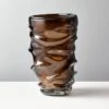 Jacqueline Brown Handblown Glass Vase -Cb2 JacquelineChcltBrnGlsVaseSHF21
