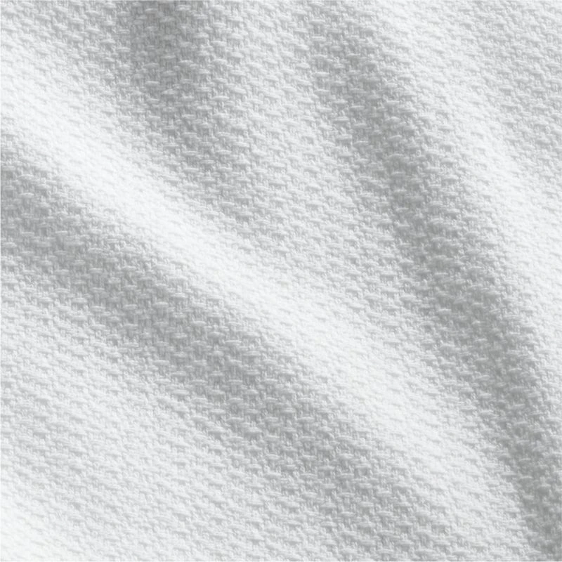 Jasper Organic Cotton Full/Queen Blanket White 4 Jasper Organic Cotton Full/Queen Blanket White - Image 2