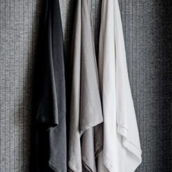 Jasper Organic Cotton Full/Queen Blanket Black -Cb2 JasperOrganicCottonBlanketAG21 1x1