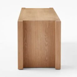 St. George Oak Wood Bench Large 13 St. George Oak Wood Bench Large -Cb2 JeromeByronBenchLrgSDSSF23