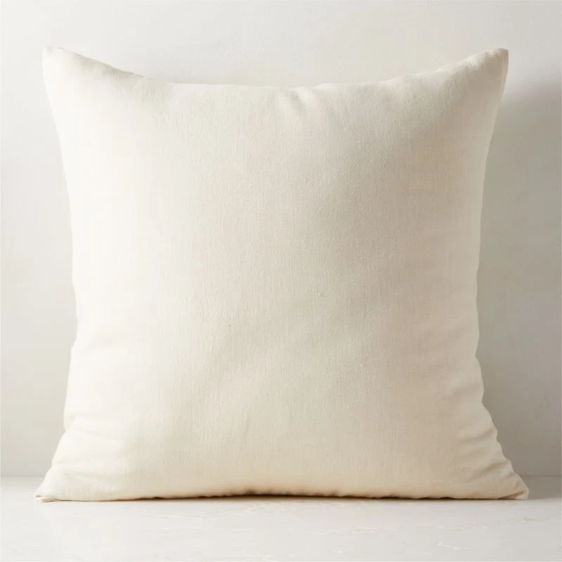 Jungle Floral Linen Throw Pillow With Down Alternative Insert 23'' 4 Jungle Floral Linen Throw Pillow With Down Alternative Insert 23'' - Image 2