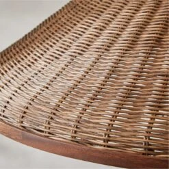 Hakka Conical Rattan Pendant Light -Cb2 KDHakkaRattanPendantAVSHF21