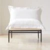 Plush Pillow Ivory White Lounge Chair 1 Plush Pillow Ivory White Lounge Chair -Cb2 KMPillowLoungeChairSHS21 1x1
