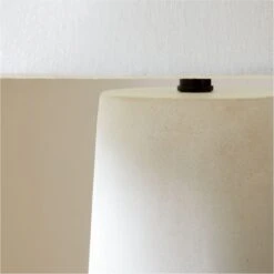 Polar White Cement Floor Lamp -Cb2 KMPolarFloorLampAVSHS21