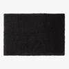 Kalani Organic Cotton Black Bath Mat 24"x36"